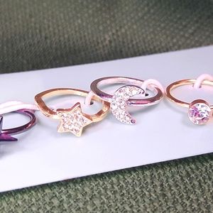 Maurices set of 4 finger tip rings!